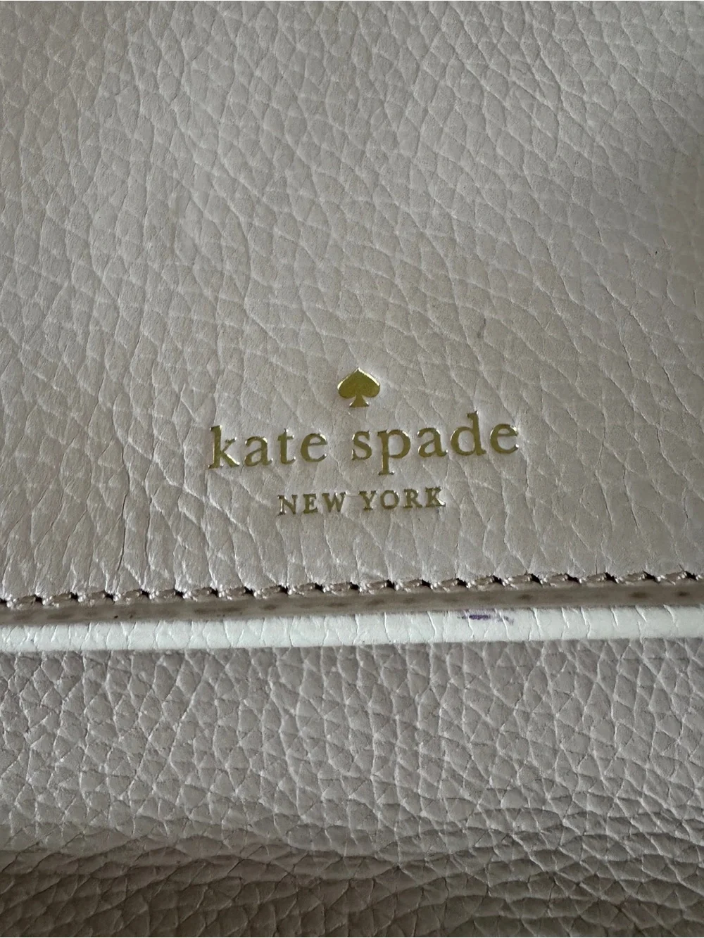 Kate Spade Miri Chester Street Leather Crossbody Bag Ivory Cream